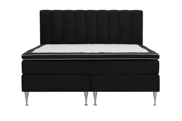 Hilton High Komplett Sängpaket 160x200 cm - Mörkgrå - Products - Möbler - Säng - Kontinentalsäng