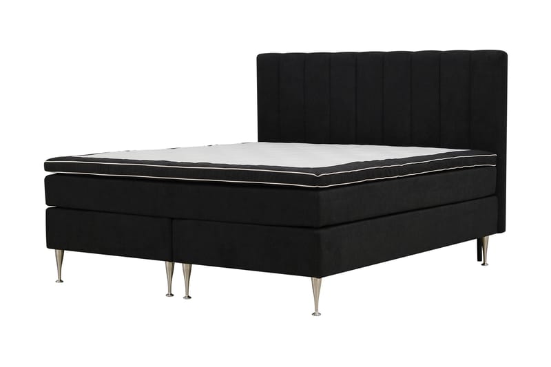 Hilton High Komplett Sängpaket 160x200 cm - Mörkgrå - Products - Möbler - Säng - Kontinentalsäng