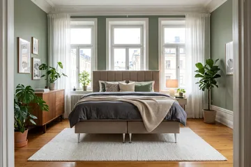 Hilton High Kontinentalsäng 160x200 cm - Brun - Products - Möbler - Säng - Kontinentalsäng