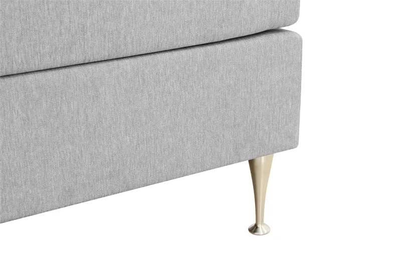 Hilton High Kontinentalsäng 180x200 cm - Grå - Products - Möbler - Säng - Kontinentalsäng