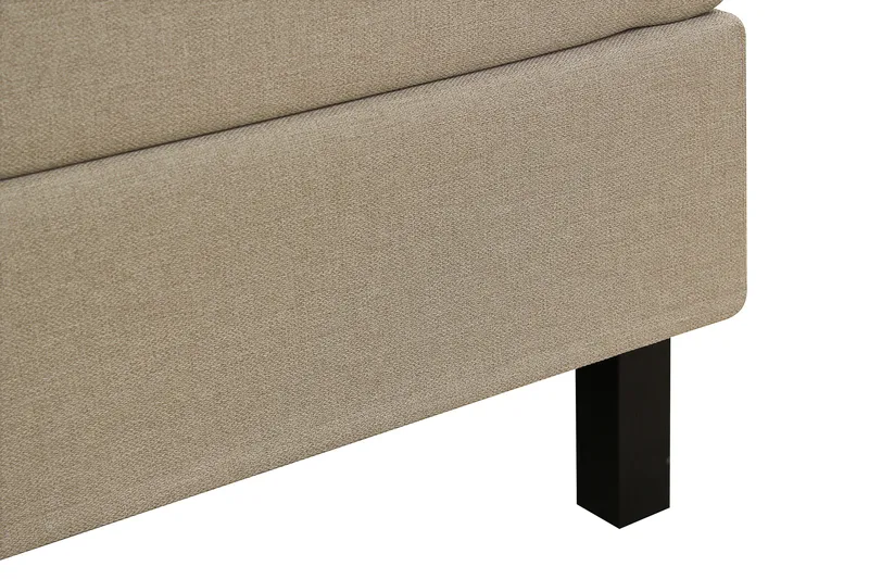 Hilton Komplett Sängpaket 160x200 cm Kontinentalsäng med diamant sänggavel - Beige - Products - Möbler - Säng - Kontinentalsäng