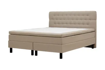 Hilton Komplett Sängpaket 180x200 cm Kontinentalsäng med diamant sänggavel - Beige - Products - Möbler - Säng - Kontinentalsäng