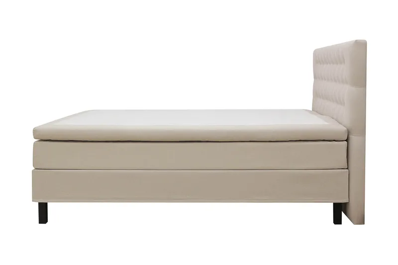 Hilton Komplett Sängpaket 180x200 cm Kontinentalsäng med diamant sänggavel - Beige - Products - Möbler - Säng - Kontinentalsäng