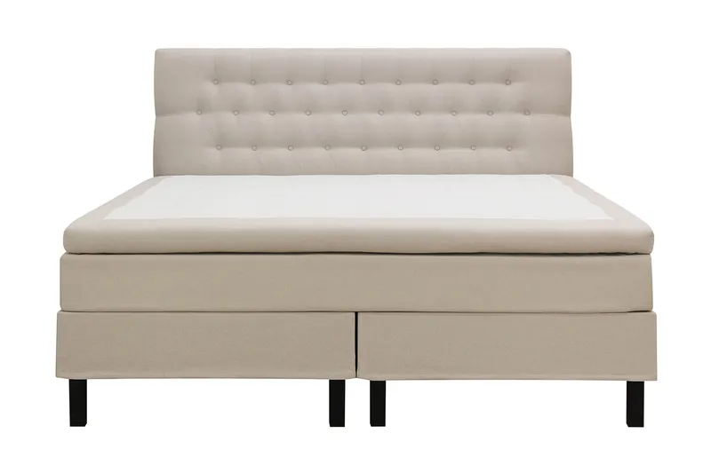 Hilton Komplett Sängpaket 180x200 cm Kontinentalsäng med diamant sänggavel - Beige - Products - Möbler - Säng - Kontinentalsäng