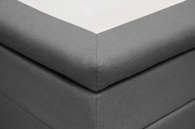 Hilton Komplett Sängpaket 180x200 cm Kontinentalsäng med diamant sänggavel - Grå - Products - Möbler - Säng - Kontinentalsäng