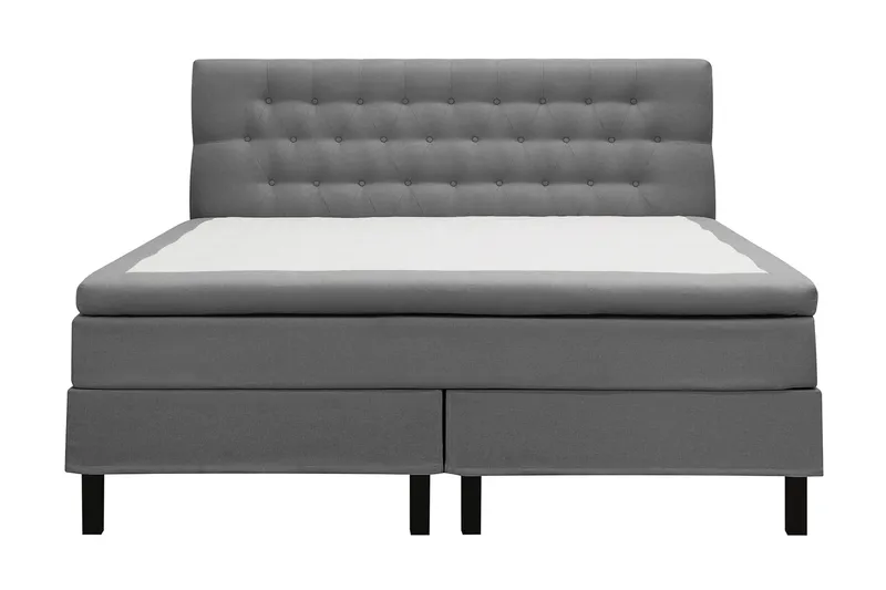 Hilton Komplett Sängpaket 180x200 cm Kontinentalsäng med diamant sänggavel - Grå - Products - Möbler - Säng - Kontinentalsäng