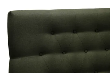 Hilton Komplett Sängpaket 180x200 cm Kontinentalsäng med diamant sänggavel - Grön - Products - Möbler - Säng - Kontinentalsäng