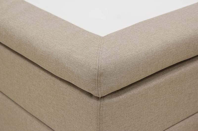 Hilton Komplett Sängpaket 180x200 cm Kontinentalsäng med rutad sänggavel - Beige - Products - Möbler - Säng - Kontinentalsäng