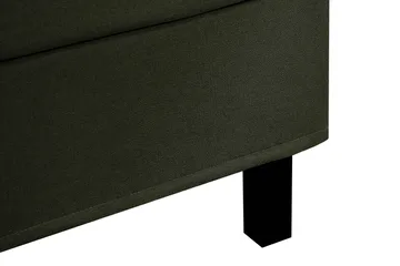 Hilton Komplett Sängpaket 180x200 cm Kontinentalsäng med rutad sänggavel - Grön - Products - Möbler - Säng - Kontinentalsäng
