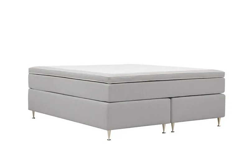 Hilton Lyx Kontinentalsäng 160x200 cm - Grå - Products - Möbler - Säng - Kontinentalsäng