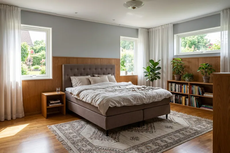 Hilton Plus Komplett Sängpaket 160x200 cm - Brun - Products - Möbler - Säng - Komplett sängpaket