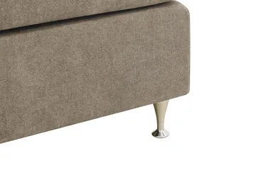 Hilton Premium Kontinentalsäng 180x200 cm - Ljusbrun Tyg - Products - Möbler - Säng - Kontinentalsäng