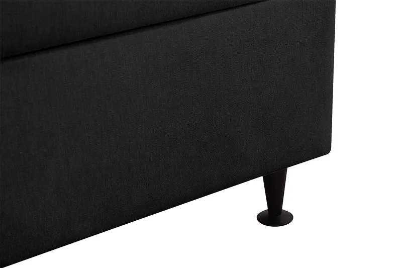 Hilton Plus Komplett Sängpaket med Förvaring 120x200 cm - Antracit - Products - Möbler - Säng - Enkelsäng