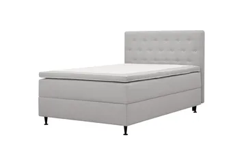 Hilton Plus Komplett Sängpaket med Förvaring 120x200 cm - Grå - Products - Möbler - Säng - Säng med förvaring