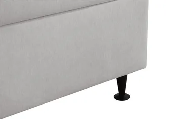 Hilton Plus Komplett Sängpaket med Förvaring 160x200 cm - Grå - Products - Möbler - Säng - Säng med förvaring