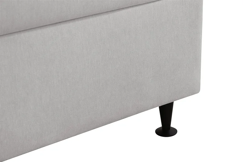 Hilton Plus Komplett Sängpaket med Förvaring 160x200 cm - Grå - Products - Möbler - Säng - Säng med förvaring
