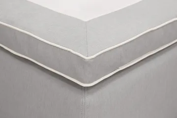 Hilton Plus Komplett Sängpaket med Förvaring 160x200 cm - Grå - Products - Möbler - Säng - Säng med förvaring