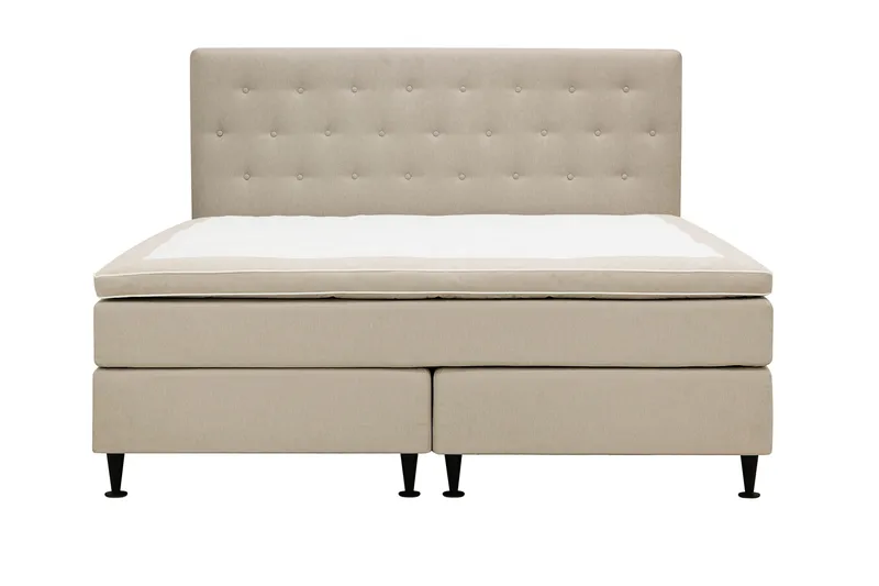 Hilton Plus Komplett Sängpaket 180x200 cm - Beige - Products - Möbler - Säng - Komplett sängpaket