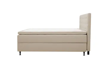 Hilton Plus Komplett Sängpaket med Förvaring 160x200 cm - Beige - Products - Möbler - Säng - Enkelsäng