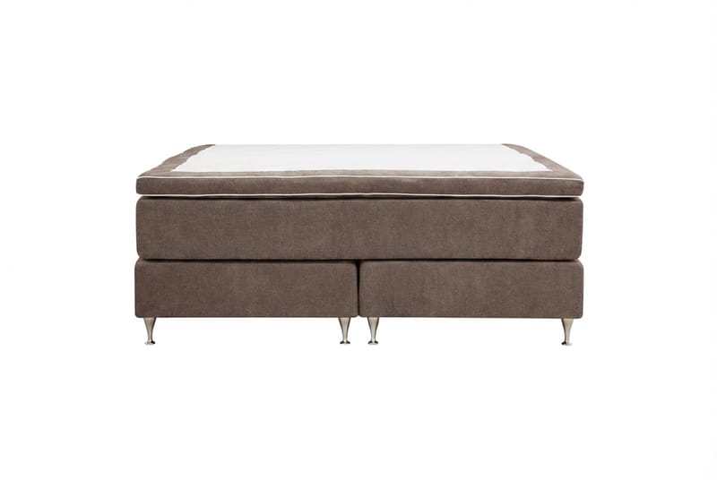 Hilton Premium Kontinentalsäng 160x200 cm - Brun Tyg - Products - Möbler - Säng - Kontinentalsäng