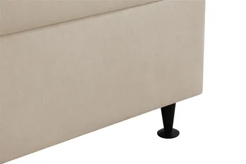 Hilton Plus Komplett Sängpaket med Förvaring 160x200 cm - Beige - Products - Möbler - Säng - Enkelsäng