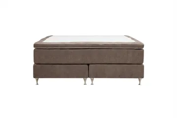 Hilton Premium Kontinentalsäng 180x200 cm - Brun Tyg - Products - Möbler - Säng - Kontinentalsäng