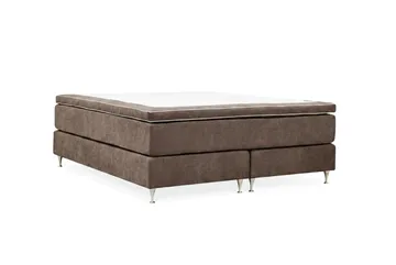 Hilton Premium Kontinentalsäng 180x200 cm - Brun Tyg - Products - Möbler - Säng - Kontinentalsäng