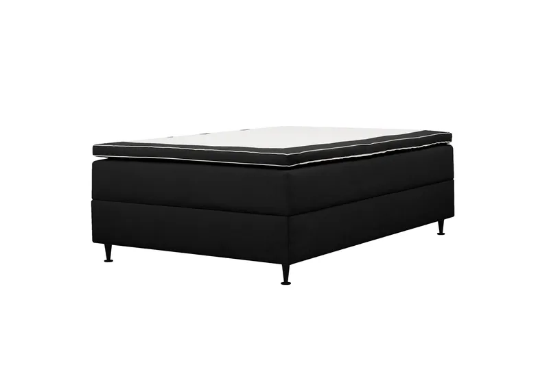HVILA Plus Kontinentalsäng med Förvaring 120x200 cm - Antracit - Products - Möbler - Säng - Enkelsäng