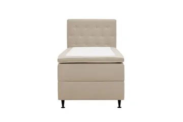HVILA Plus Komplett Sängpaket med Förvaring 90x200 cm, Beige
