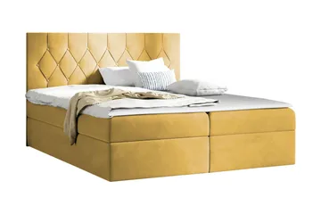 Jitendera Sängpaket Kontinentalsäng 180x200 cm med Förvaring