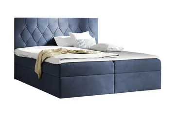 Jitendera Sängpaket Kontinentalsäng 200x200 cm med Förvaring