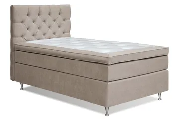 Joluma Kontinentalsäng Medium 105x200 cm - (+Fler val) 105x200 cm Beige - Products - Möbler - Säng - Enkelsäng