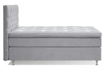 Joluma Kontinentalsäng Medium 105x200 cm - (+Fler val) 105x200 cm Ljusgrå - Products - Möbler - Säng - Kontinentalsäng