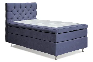 Joluma Kontinentalsäng Medium 105x200 cm - (+Fler val) 105x200 cm Mörkblå - Products - Möbler - Säng - Enkelsäng