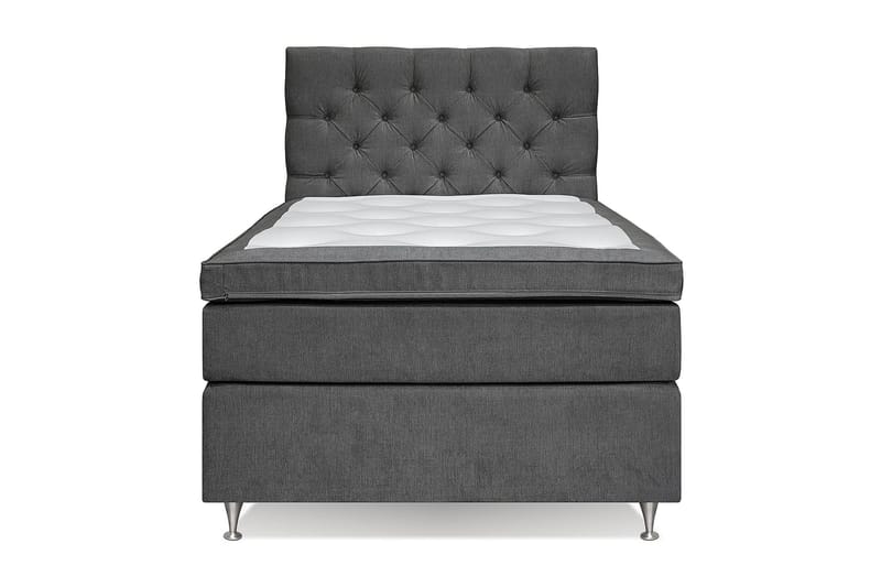Joluma Kontinentalsäng Medium 105x200 cm - (+Fler val) 105x200 cm Mörkgrå - Products - Möbler - Säng - Kontinentalsäng