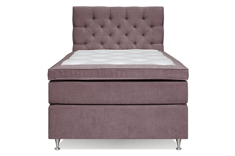Joluma Kontinentalsäng Medium 105x200 cm - (+Fler val) 105x200 cm Mörkrosa - Products - Möbler - Säng - Kontinentalsäng