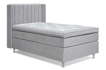 Joluma Sängpaket Fast 120x200 cm - (+Fler val) 120x200 cm Ljusgrå - Products - Möbler - Säng - Kontinentalsäng
