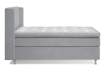Joluma Sängpaket Fast 120x200 cm - (+Fler val) 120x200 cm Ljusgrå - Products - Möbler - Säng - Kontinentalsäng