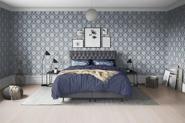 Joluma Sängpaket Fast 140x200 cm - (+Fler val) 140x200 cm Mörkgrå - Products - Möbler - Säng - Kontinentalsäng