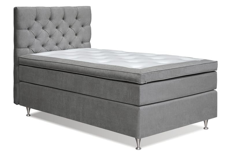 Joluma Sängpaket Medium 140x200 cm - (+Fler val) 140x200 cm Grå - Products - Möbler - Säng - Kontinentalsäng