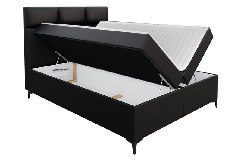 Leckersbo Komplett Sängpaket Kontinentalsäng med förvaring 180x200 cm - Röd - Products - Möbler - Säng - Komplett sängpaket