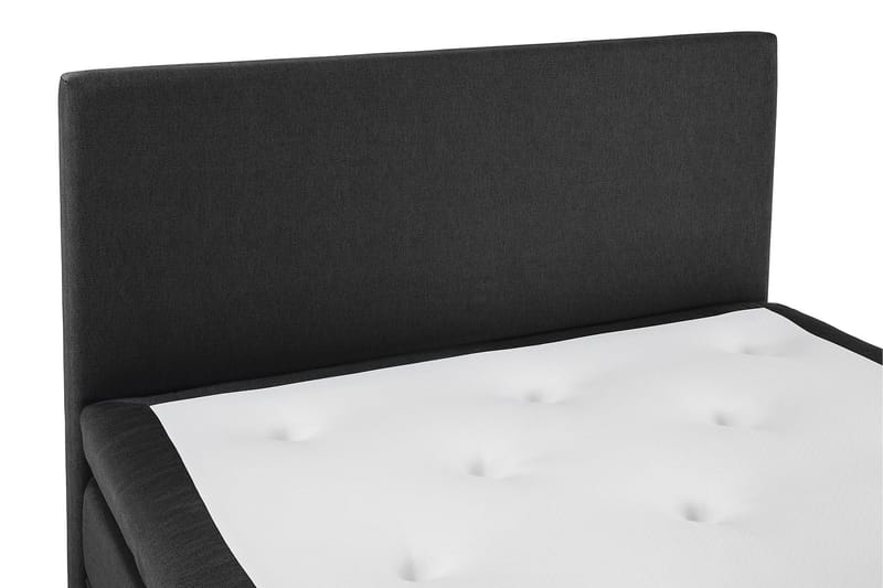 Lucky Komplett Sängpaket 120x200 Memory Slät Sänggavel  S - Svart/Grå - Products - Möbler - Säng - Enkelsäng