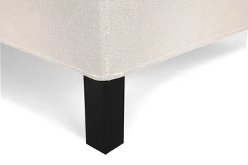 Lucky Komplett Sängpaket 120x200 Polyeter Diamant Sänggavel - Beige - Products - Möbler - Säng - Enkelsäng