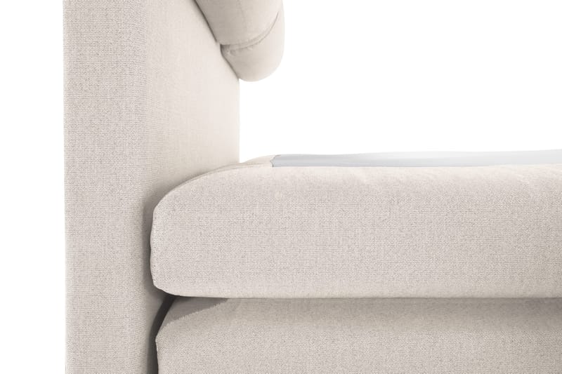 Lucky Komplett Sängpaket 140x200 Latex Slät Sänggavel  Na - Nackkudde Stor Beige - Products - Möbler - Säng - Kontinentalsäng
