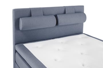 Lucky Komplett Sängpaket 140x200 Latex Slät Sänggavel  Na - Nackkudde Stor Mörkblå - Products - Möbler - Säng - Kontinentalsäng