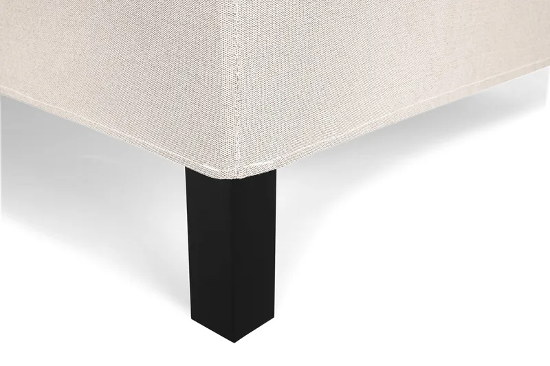 Lucky Komplett Sängpaket 140x200 Polyeter Diamant Sänggavel - Nackkudde Liten Beige - Products - Möbler - Säng - Kontinentalsäng