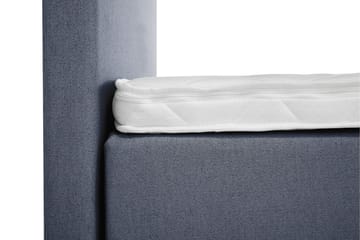 Lucky Komplett Sängpaket 160x200 Skum Slät Sänggavel - Mörkblå - Products - Möbler - Säng - Kontinentalsäng
