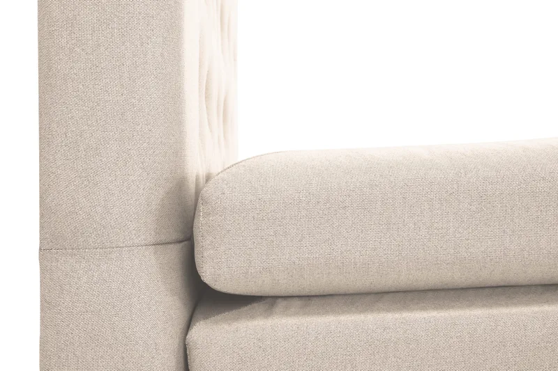 Lucky Komplett Sängpaket 180x200 Latex Diamant Sänggavel - Beige - Products - Möbler - Säng - Kontinentalsäng