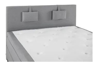 Lucky Komplett Sängpaket 180x200 Memory Slät - Nackkudde Liten Mellangrå - Products - Möbler - Säng - Kontinentalsäng