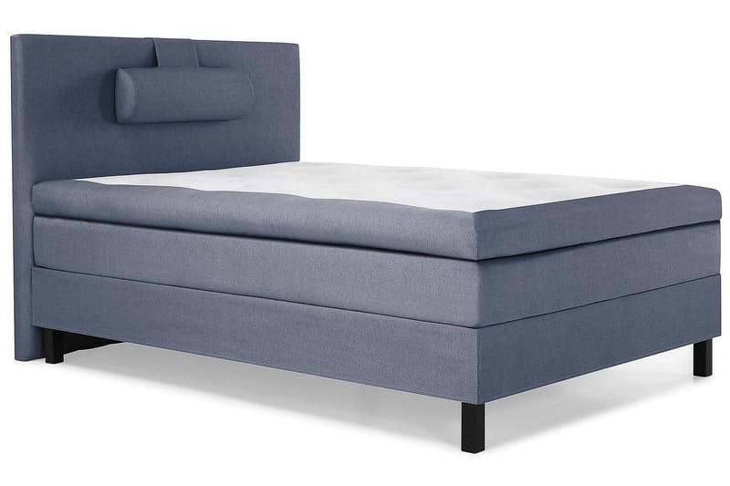 Lucky Kontinentalsäng 120x200Latex - Mörkblå - Products - Möbler - Säng - Enkelsäng